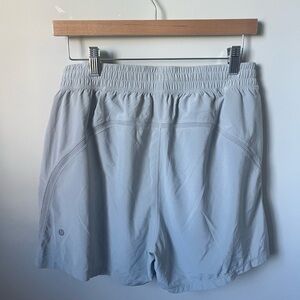 LULULEMON mens 6in Light Gray Athletic Shorts
